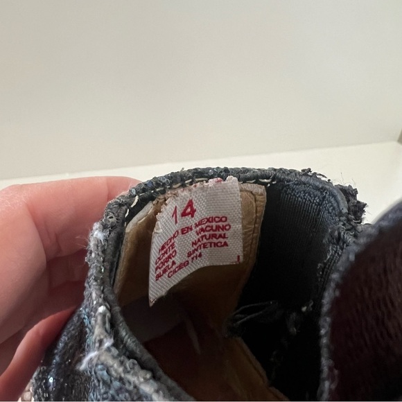 Bella Breez Boutique Sparkly Girls Ankle Boots - Picture 7 of 8